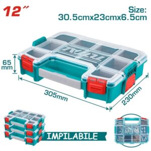Valigetta porta minuteria 12" 305x230x65mm